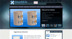 Desktop Screenshot of kotszerbolt.hu